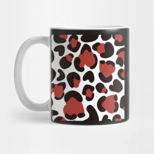 Heart Leopard Mug